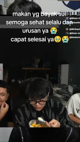 makan yg banyak sul sehat selalu ya sul #aeronshikii #raul 