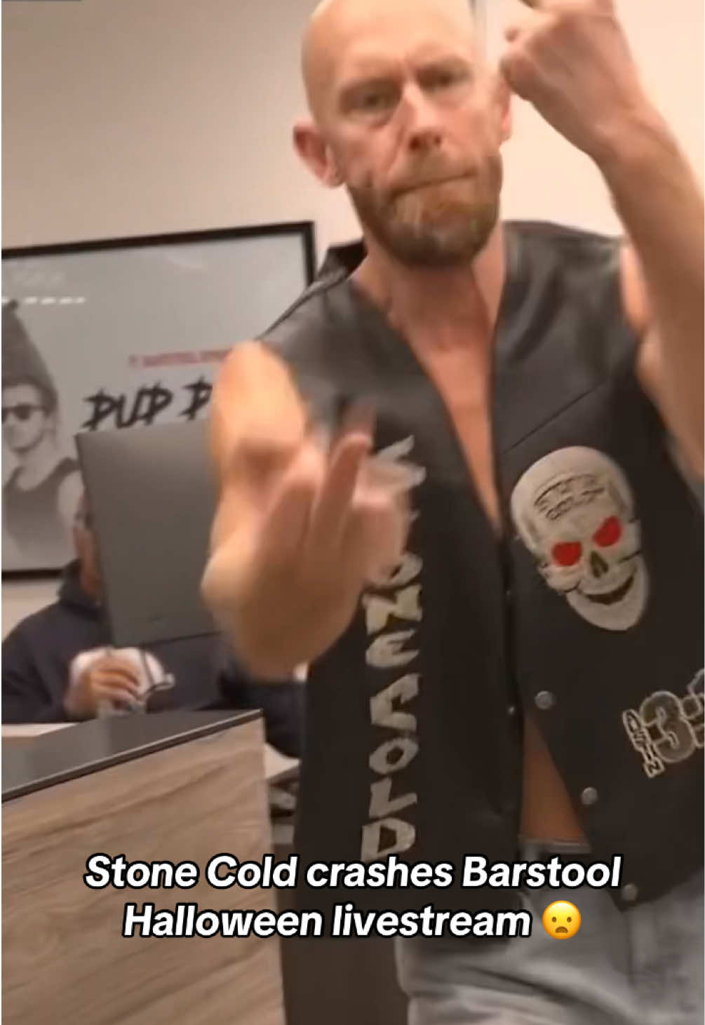 THATS STONE COLD STONE COLD 🗣️ @ronedotcom @Viva La Stool #halloween 