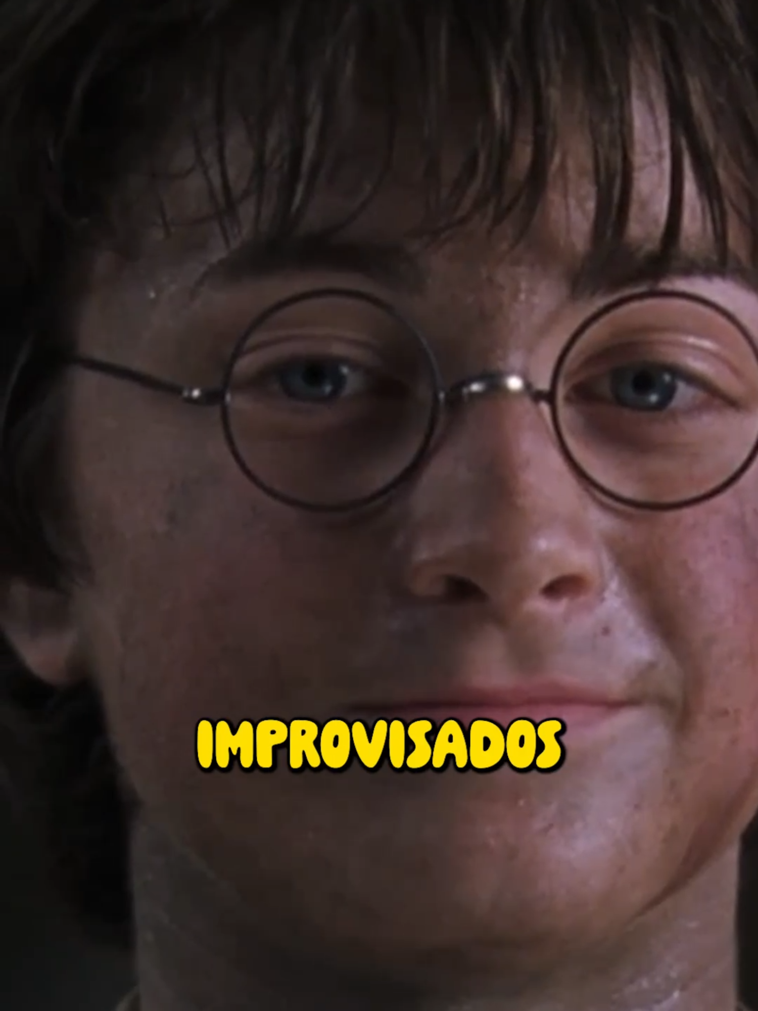 Momentos improvisados nos filmes de Harry Potter! #harrypotter #hp #meme #weasleys #dracomalfoy #voldemort