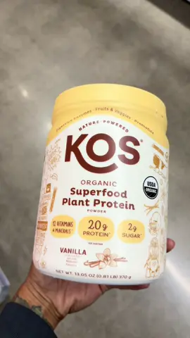 Who doesn’t love vanilla? It’s a classic #kosprotein 