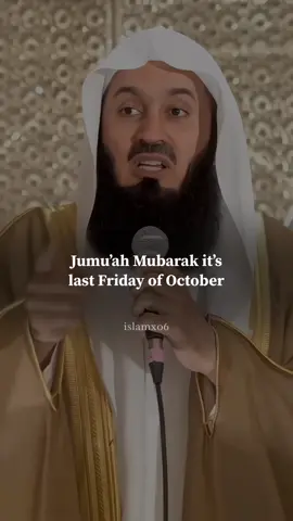 Jummah Mubarek last Friday of this month 🖤🫶🏻 . . . . #trustallah #alhumdulillah #sabr #mufti_menk #جمعة_مباركة 