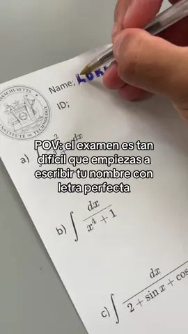 #mathematics #examenes #humor #ingenieria #integral 