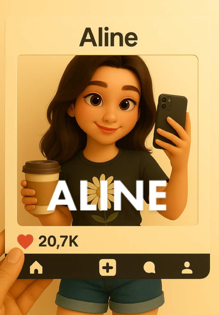 Trecho da música para a Aline 🌼 Um nome cheio de alegria e personalidade! Marque uma Aline especial nos comentários ✨ Quer a música completa ou uma feita pra você? Temos a partir de 29,90 🎶