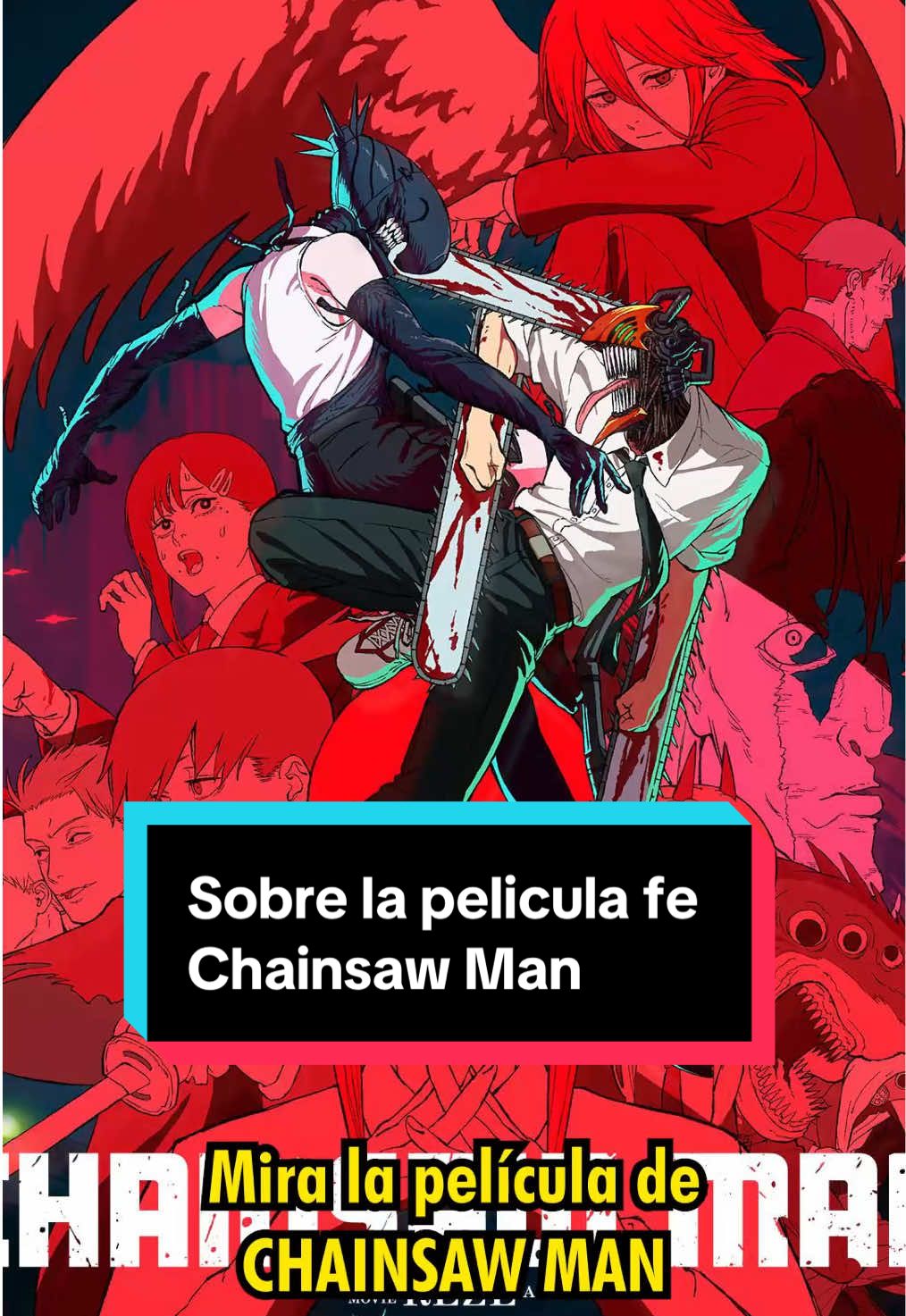 La película de Chainsaw Man está INCREÍBLE 🔥#Anime #manga 