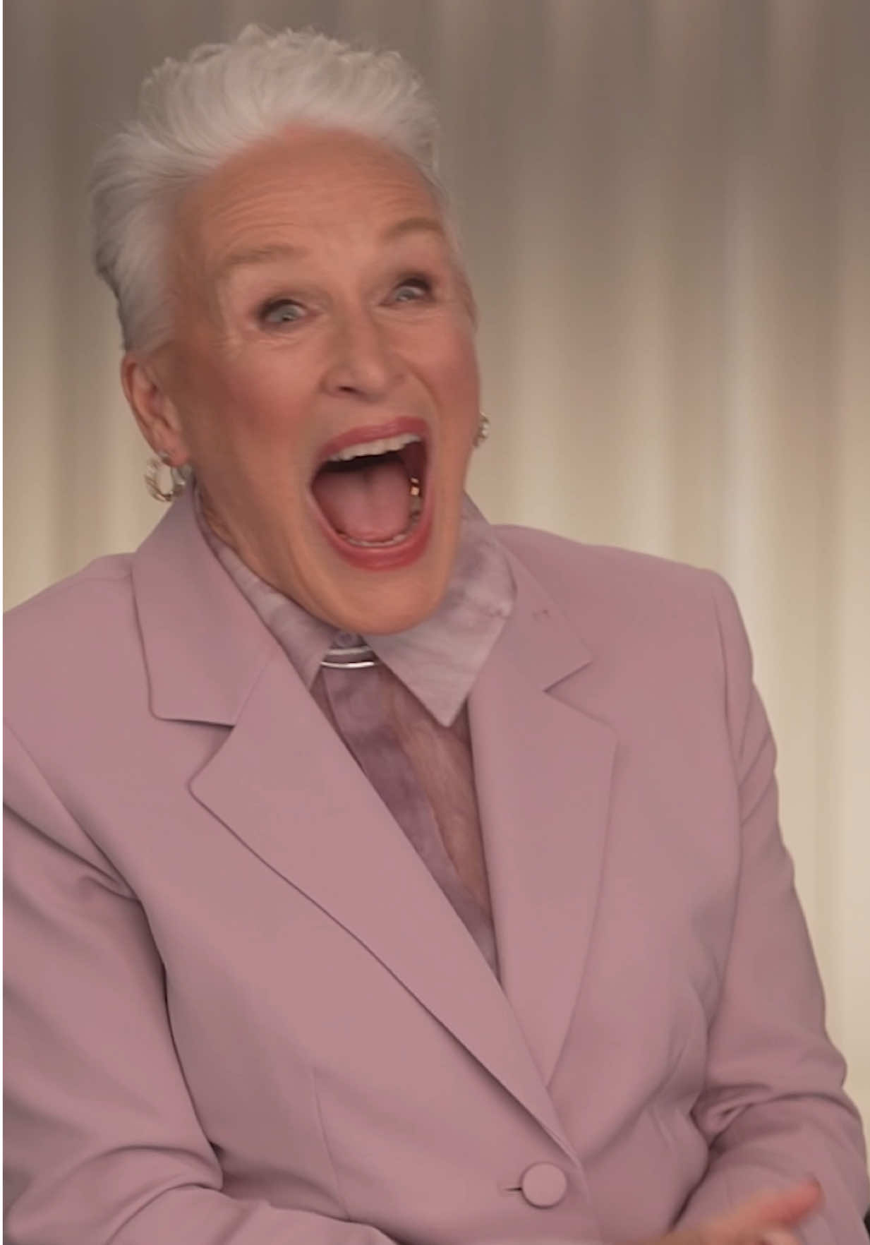 I offer you Glenn Close doing her Cruella laugh to make your day that much better. (I still can’t believe this happened to me.) Make sure you’re subscribed to @Newsweek’s Parting Shot Podcast to be the first to listen to my chat with the queen! And prepare yourselves for @All’s Fair on Hulu! You’re gonna LOVE! 