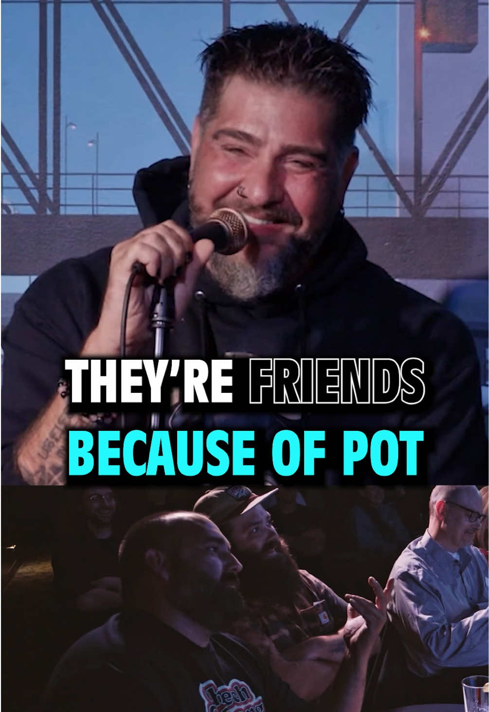 These two didn’t bond over trauma or childhood memories… just a bag of weed. 🌿😂