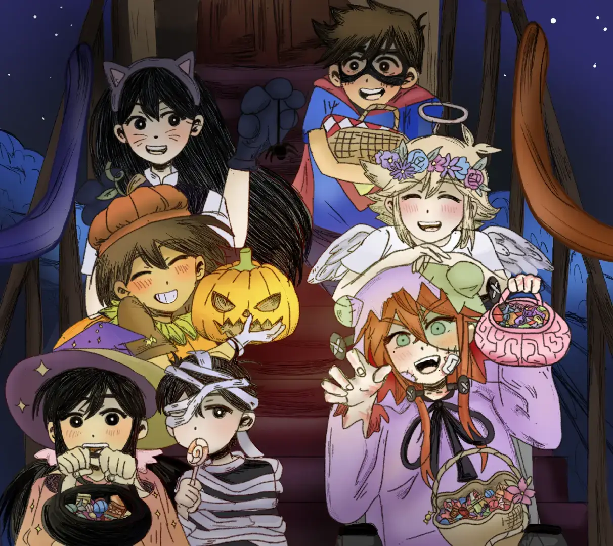 since some people follow me for my oc content and others for my art I decided a decided since last month to remake fully all of the calendar art to satisfy both part !! so for now theres only two of it but id like to know if anyone in here is interesed ! #omori #omorioc #omoriart #omorifanart #omorigame 