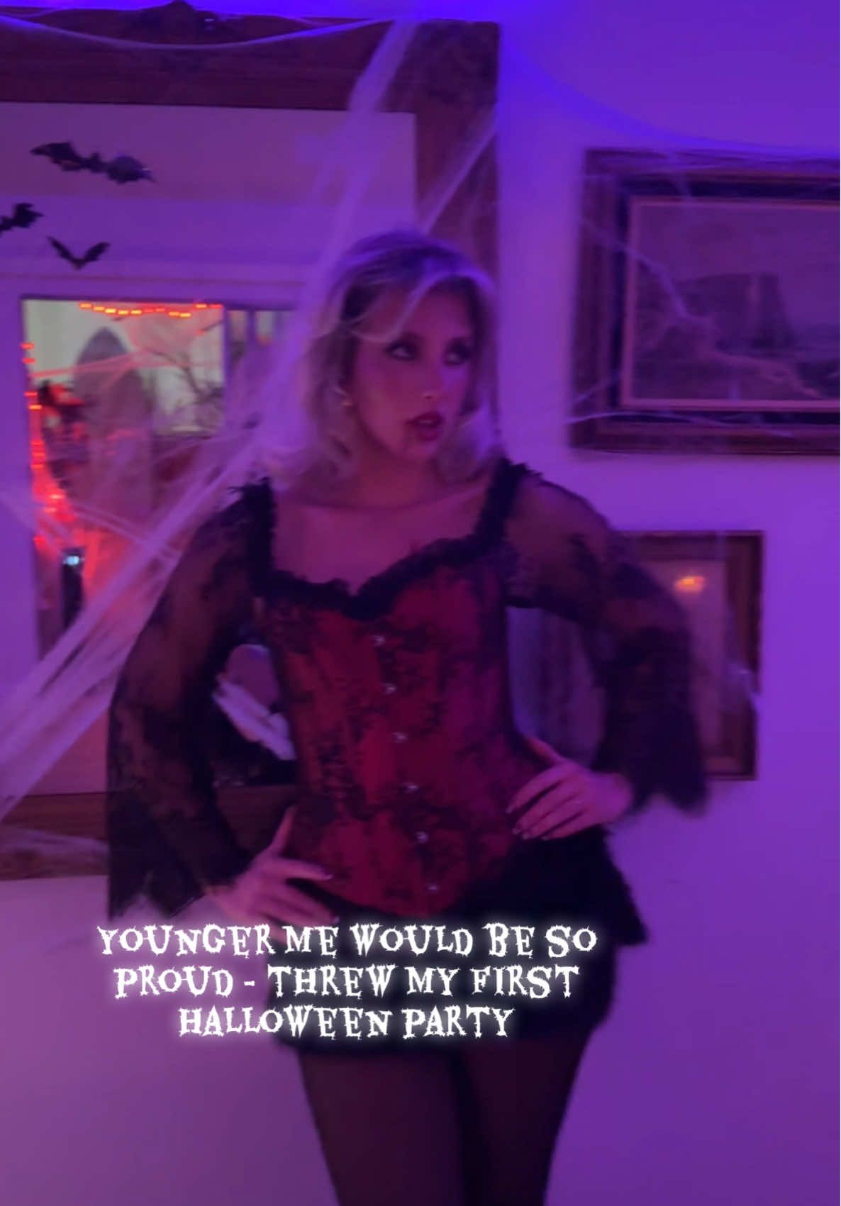 Can check this off my dream list 🪄💜 #halloween #halloweenparty 