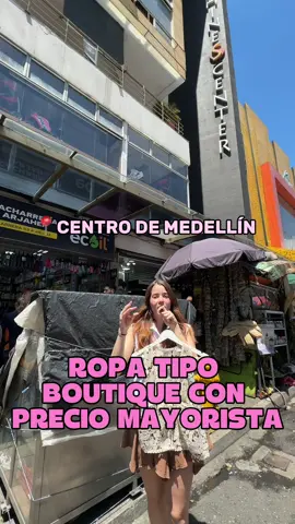 ROPA TIPO BOUTIQUE CON PRECIO MAYORISTA✅😱 llegamos a @TIENDAVERO una joyita escondida pero Que vale toda la pena conocer🤩 Para más información ℹ️  📍Carrera 53 No. 48-15 piso 5, 503 chine center 📲3146174350 #mayoristas #fyp #bodega #centrodemedellin #emprender 