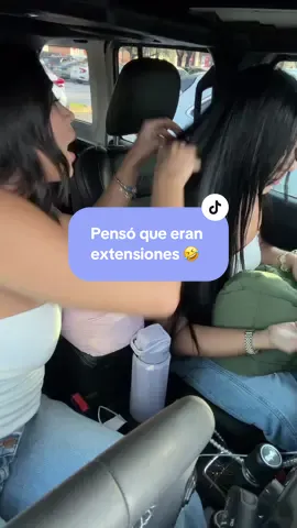Ella creyó que tenía extensiones 🤣🤣 No mi amorrrsshhh estoy tomando colageno y de Neocell que no es lo mismo  #colageno #collagen #neocell #hair #tiktokshopblackfriday 
