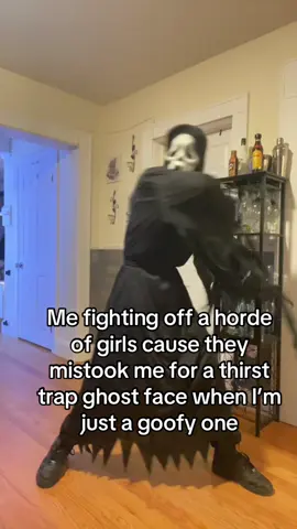 Staying loyal to my girl by any means nessecary #fyp #meme #cosplay #ghostface #ghostfacecosplay 