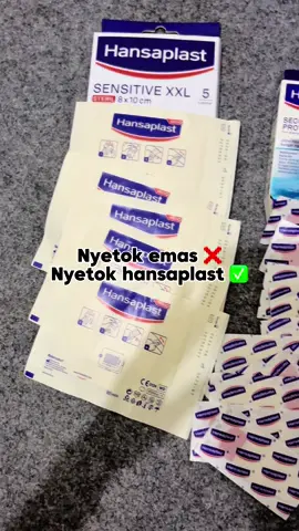 Wajib nyetok sih #sipalingaffiliate #hansaplast #plester 