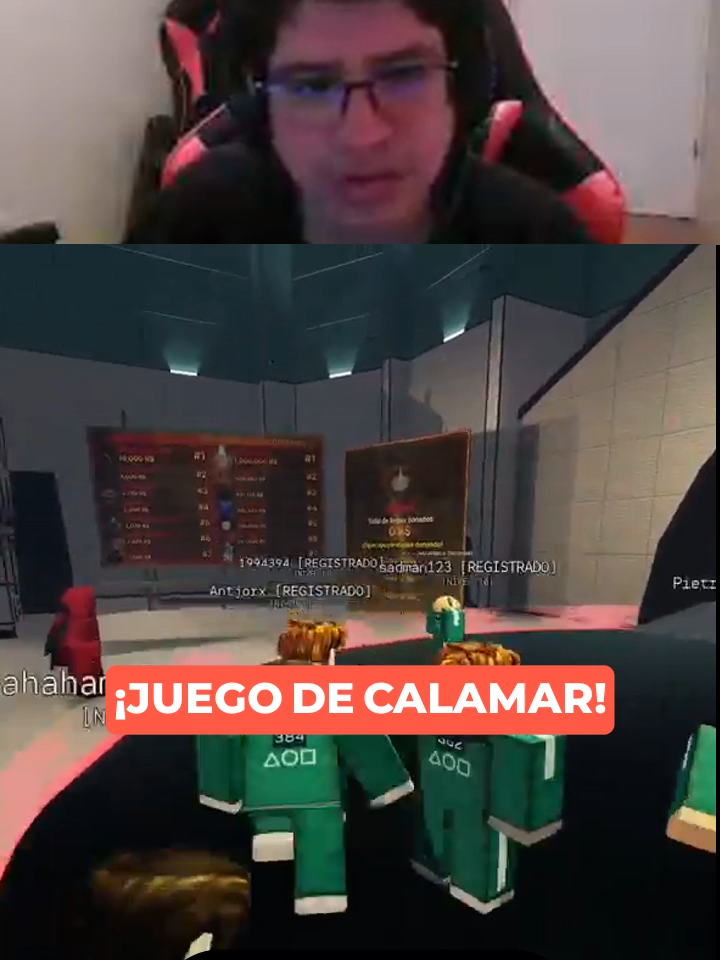 Los juegos del calamar #roblox #kick #antjorx #viral #fy
