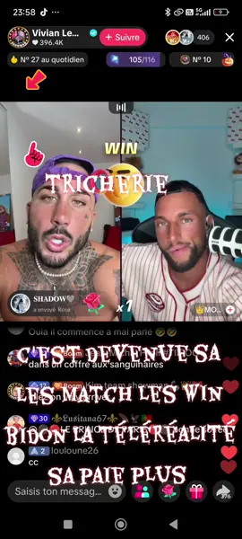 @Vivian le dieu grec ⭐️ @Morgan Le vrai @Morgan le vrai 🦅🦅🦅🦅 vous été tellement éclaté 