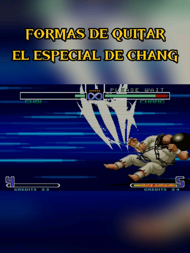 Formas de quitar el oculto de chang #thekingoffighters2002