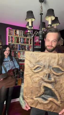 📕🪚🧟Ash Williams ain’t nothing without his Necronomicon #evildead #ashwilliams #necronomicon #horrortok #couplescostume