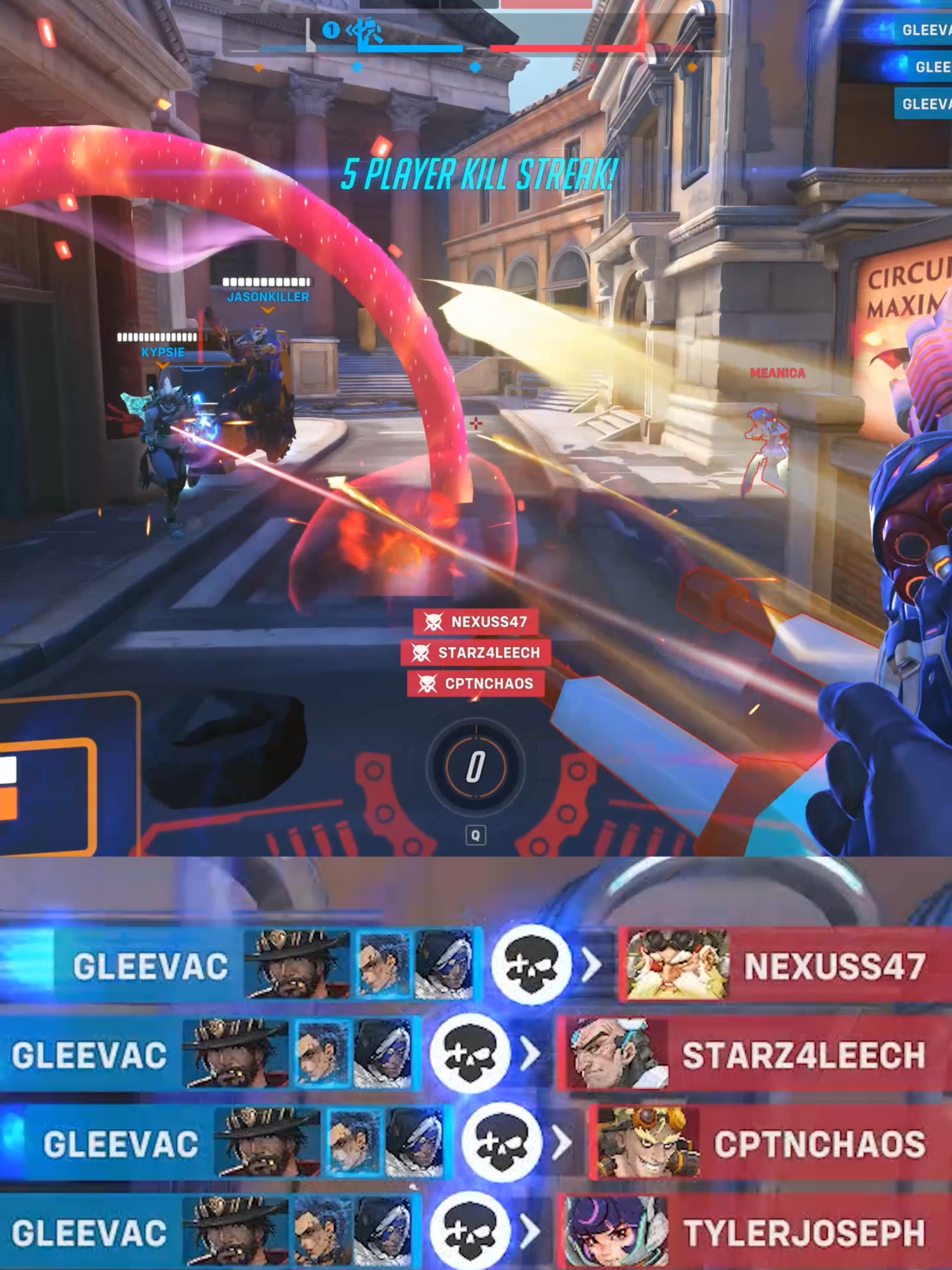 🔥 NUTTY NANO CASS 6K 🔥 #Overwatch2 #Cassidy #HighNoon #FPS #GamingClips #PlayOfTheGame #Headshot #NanoBoost #Gamers #ViralGaming