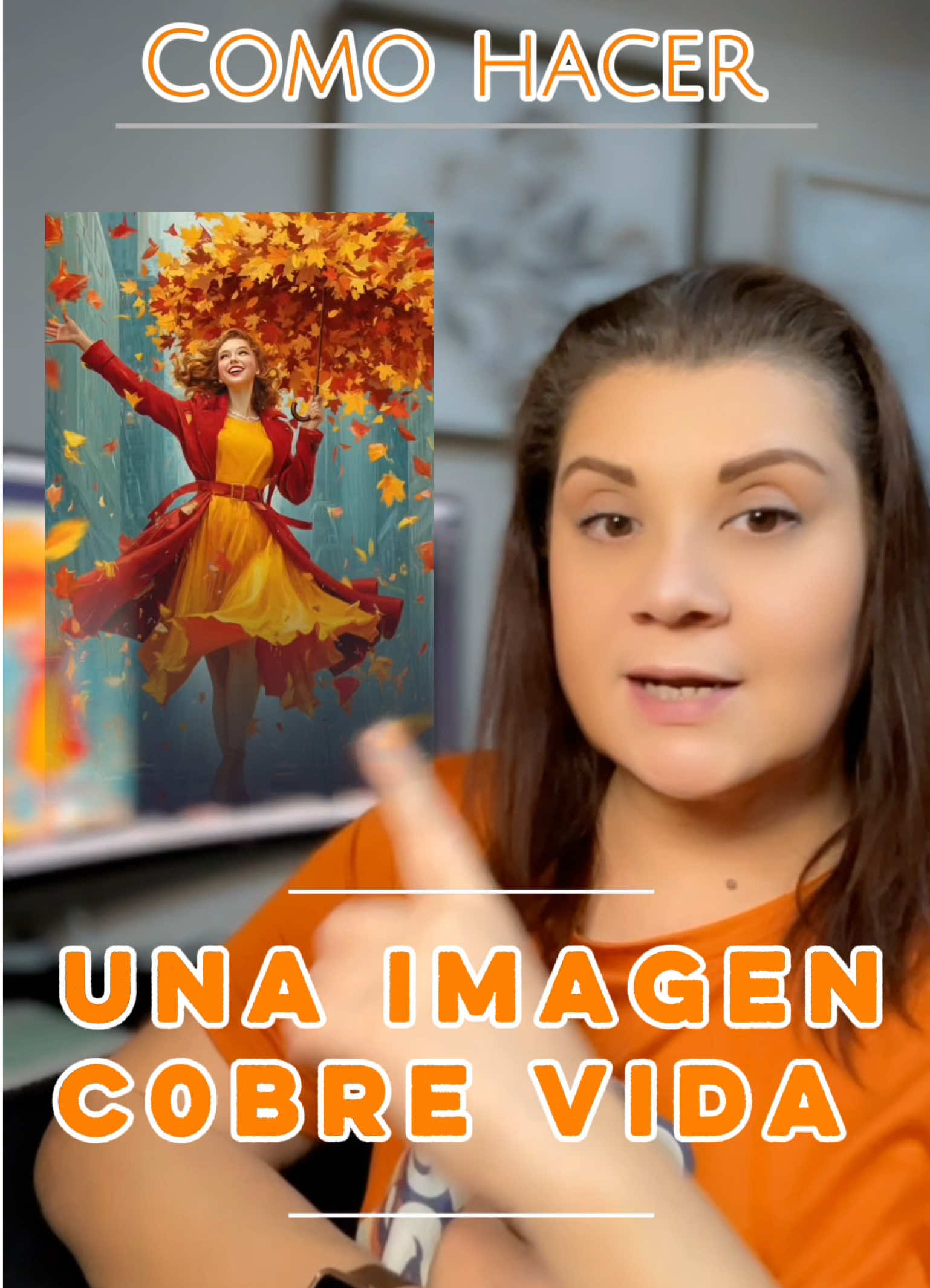 Como hacer que una imagen cobre vida en TikTok Imágenes cobre vida con ai dinámica  #rosatiktoktips #iavideos #ai #iaimagenes #tutorialai