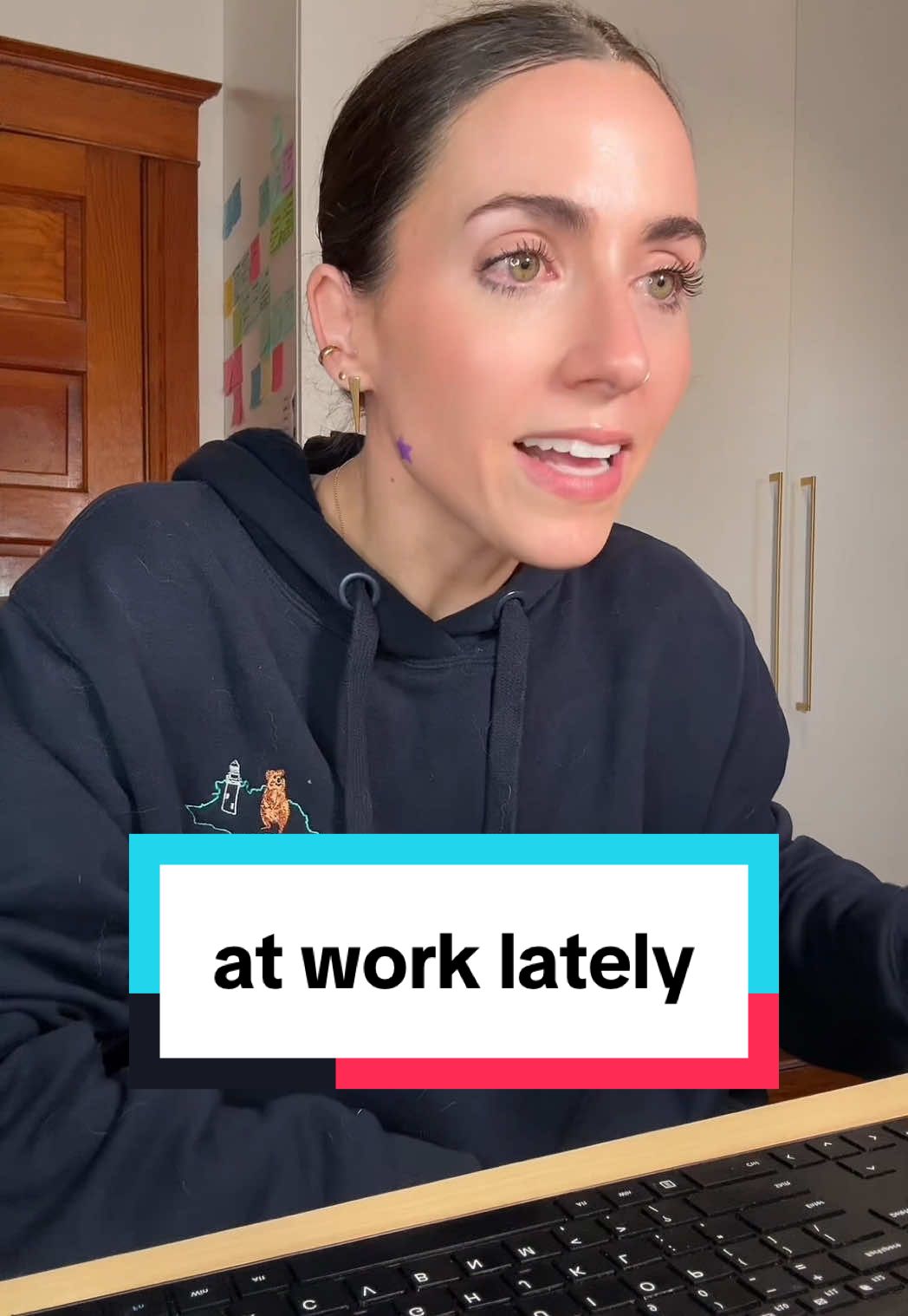 It’s just like fill-in-the-blank with something random each week #corporatehumor #corporateamerica #comedy #relatable #corporate 