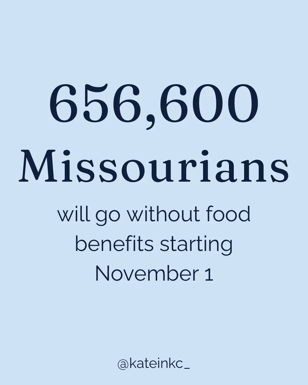 Our communities will take care of each other. Resources are linked in my b i o. Follow me here, on instagram, and threads. I will be sharing Kansas City and statewide resources for Missouri and Kansas.  We’re all in this together 🩵