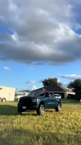 Liking the lean n 7s might stack it up more not sure #37s #ram1500 #leanin #liftedtrucks #5thgen 