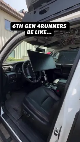 Idk guys I don’t think they made the new screens big enough… #4runner #4yp #4runnerlifestyle #offroad #fyp 