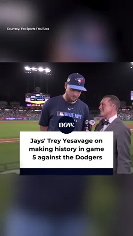 A historic moment for Blue Jays rookie Trey Yesavage! The 22-year-old is the only pitcher in MLB history to record 12 strikeouts with no walks in a World Series game. 👏 #BlueJays #WorldSeries #WANTITALL