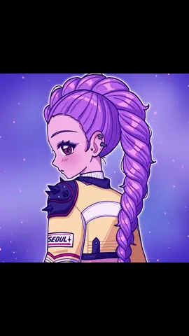 💜✨️ Rumi ✨️💜 #rumi #kpopdemonhunters #fanart #speedpaint 