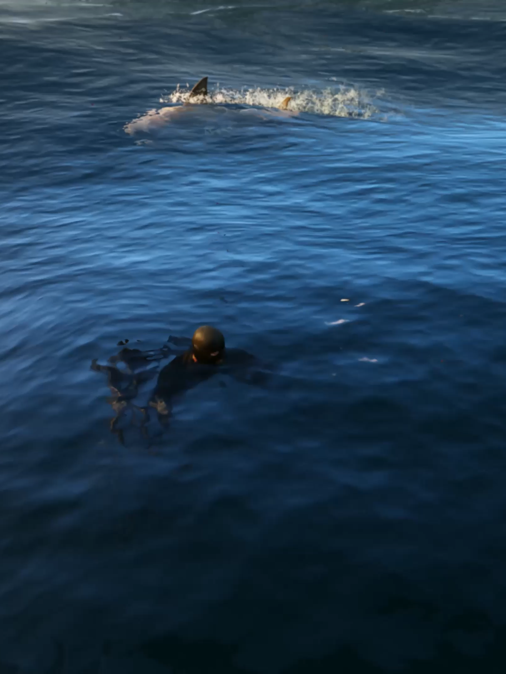 O oceano de GTA 5 é muito pouco explorado... #gta5viral #gta5 #rockstar #tiktokviral #fy #fyp #fypシ゚ #game #viral #viralvideo #viraltiktok #gtaviral #gta6 #ocean