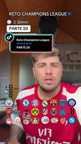 PARTE 20 / RETO DE LA CHAMPIONS LEAGUE🇪🇺 #reto #championsleague 