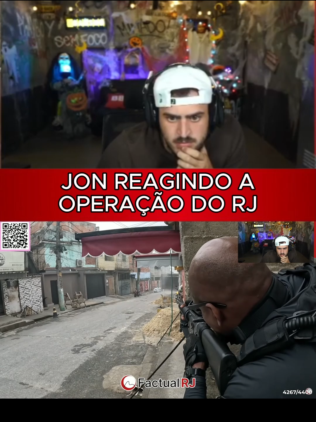 JON REAGINDO A OPERAÇÃO NO RJ PARTE 2#twitch #clipsdetwitch #twitchmoments #live #clips #bdj #jonvlogs #RJ #operaçãopolicial #enquadro