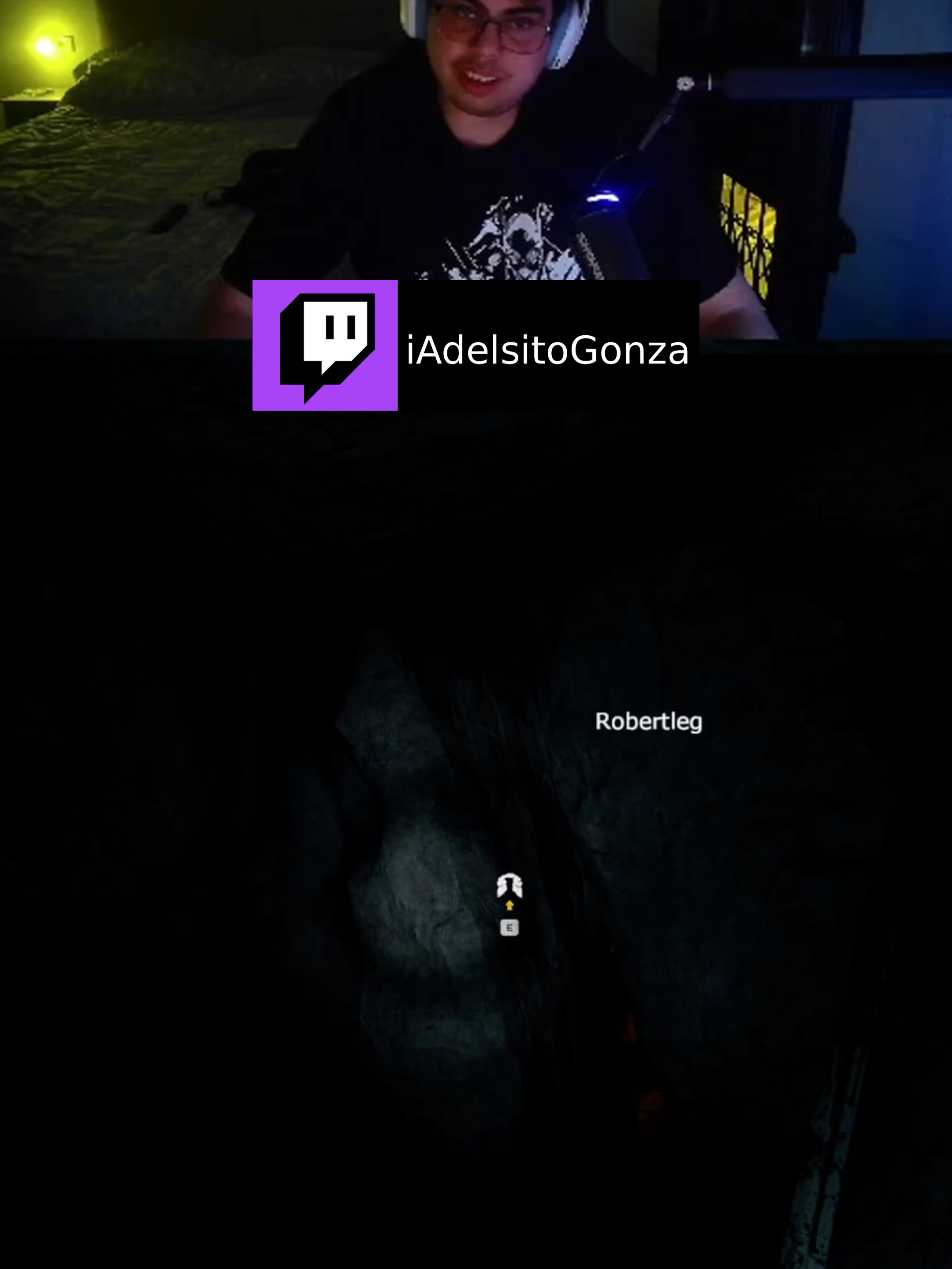 Se le peto el micro, HAHAHAHA  #twitch #directos #gamer #theforest