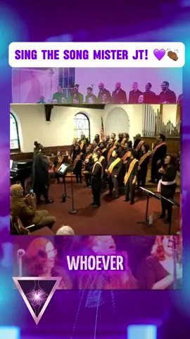 Love hearing Mister JT’s voice shine in this solo! #youarewelcomehere #lavlight40 #gospel #lavenderlight