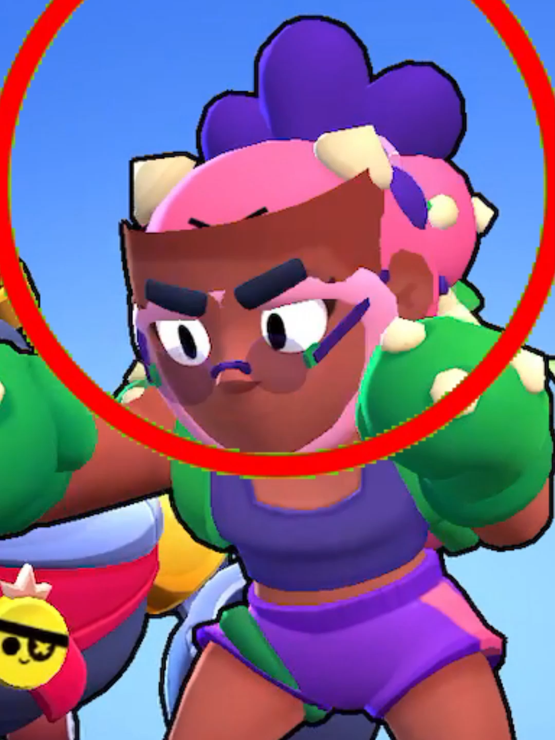Calvo 😱😱😱 #brawl_stars #brawl #Supercell #Rosa
