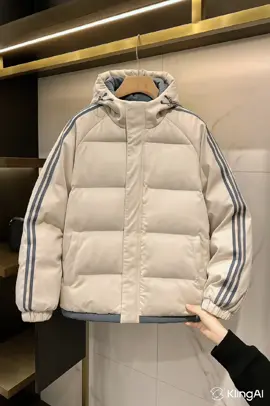 Áo khoác phao - Hàng Order Trung -đại hàn có mũ phối sọc ở tay là điểm nhấn - Áo xuất dư, dày mặc ấm. Nice Clothes `có thể giặt máy khóa kéo áo phao #thoitrang #aophao #xuhuong 