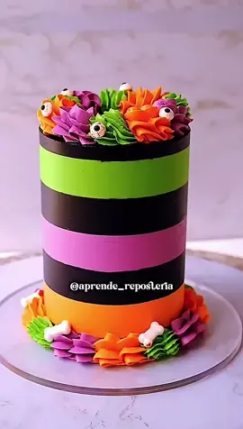 Pastel de Colores  #reposteria #pasteleria #halloween #tiktokshop #usa 