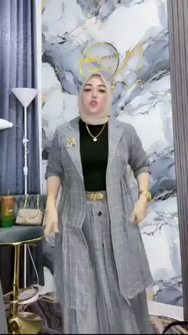 Setelan OneSet Rok Blazer Kotak CEO Plisket #onesetrok #outfit #fyp 