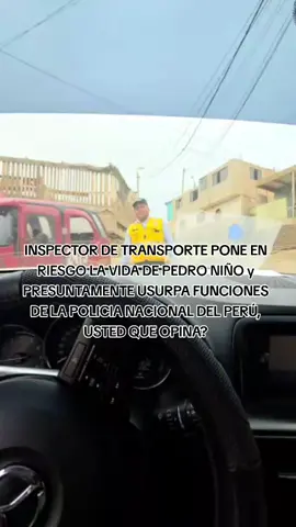Inspector municipal presuntamente usurpa las funciones de un policia asignado a tránsito y recorta libertad de tránsito de Pedro Niño. #hagamoshistoria #podemostodo 