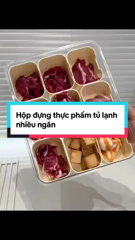 Hộp đựng thực phẩm tủ lạnh nhiều ngăn #giadungtienich #giadungthongminh #fyp #hopdungthucpham 