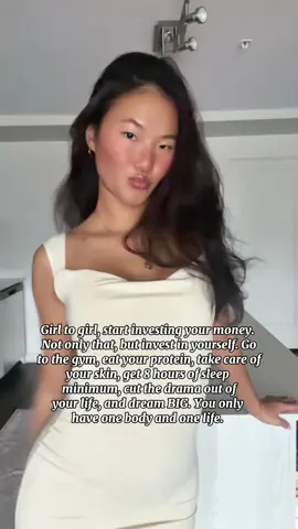 Invest in yourself and your future.. physically, mentally, and financially. Your future self will thank you 🩵✨