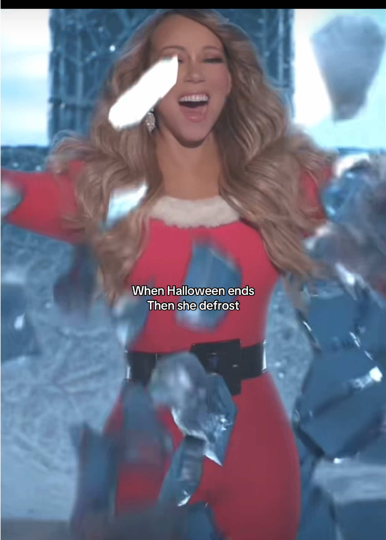 #christmas #fyp #mairahcarey #merrychristmas #fyp @Mariah Carey || Christmas is life || she defrost after tomorrow 