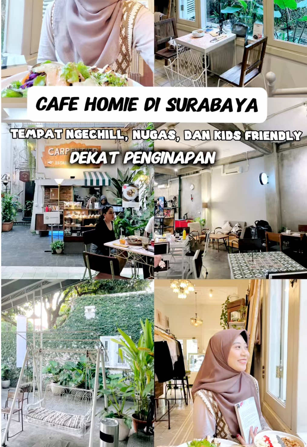 Cafe carpentier di surabaya ini rasanya selalu konsisten sejak awal berdiri, tempatnya homie dan nuansa klasik gitu. Cocok buat nugas 😍 Nah, kalau uda nongki mau rebahan, mending gaskan aja deh langsung ke SANS Hotels box mansion Surabaya - cuma 5 menit dari carpentier. Biar lebih hemat pas staycation cuss booking nya via aplikasi RedDoorz dan pakai kode promo 