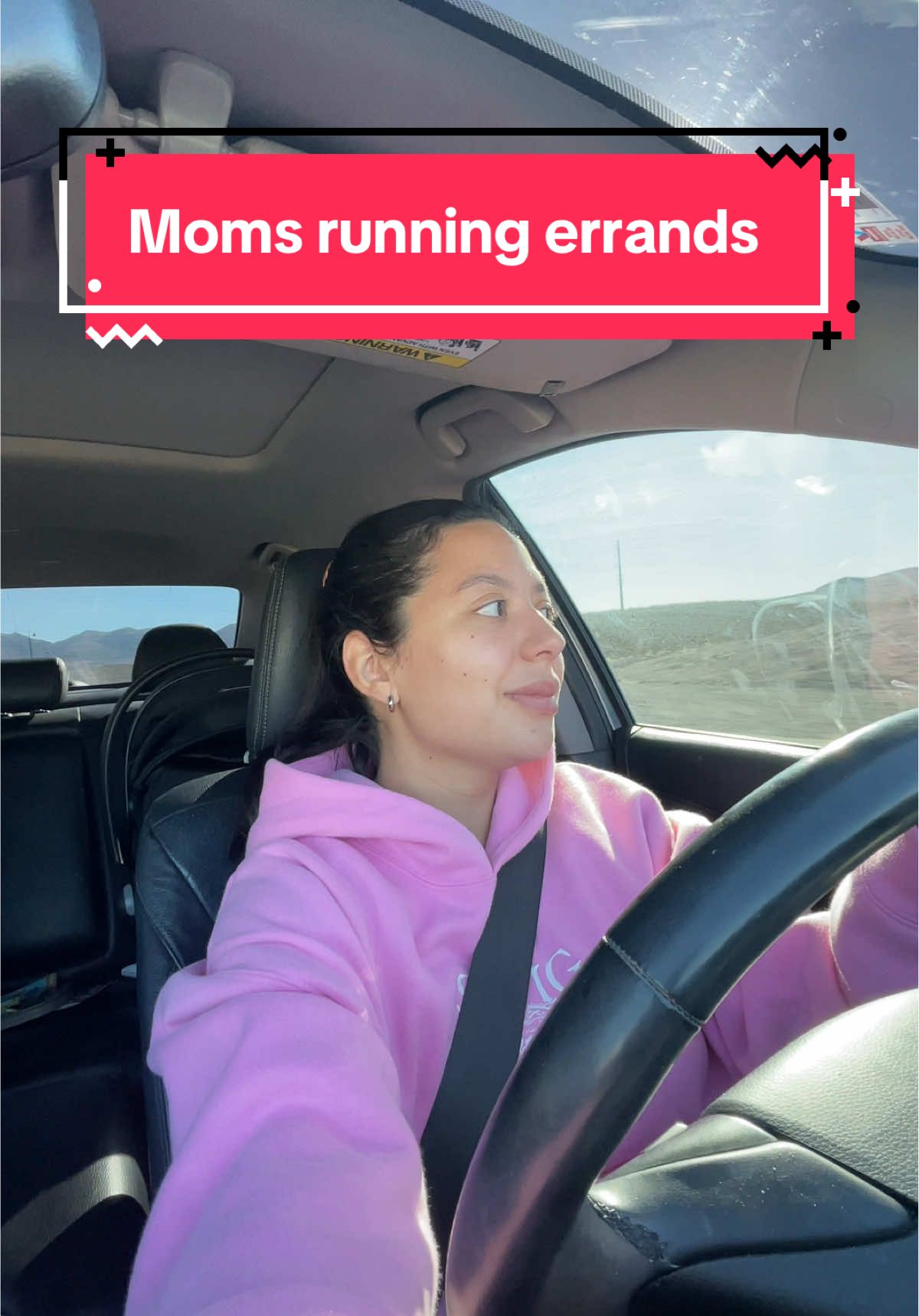 And a red light. And a stop sign 🫢 hahaha #girlmom #sahm #relatablemom #momhumor #MomsofTikTok 