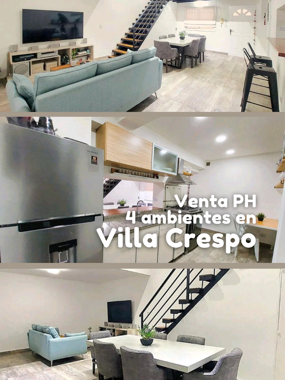 ✨ Venta PH reciclado en el corazón de Villa Crespo (límite Almagro/Palermo). 🏠 2 plantas · 3 dorm · cocina semi integrada con barra desayunadora Lavadero · baño completo · toilette opcional Impecable · apto crédito 📍 A pasos de transporte y universidades: vivís cerca de todo. ¿Querés números de renta o coordinar visita? Escribime y te ayudo ⚖️ En cumplimiento de las normas legales aplicables, todas las operaciones inmobiliarias son concluidas por el corredor matriculado de la oficina, Hernan Pablo Goicoechea. CUCICBA 6035. #ValeGutierrez #ComprarPropiedad #REMAXArgentina #RealEstate #InversionInmobiliaria 