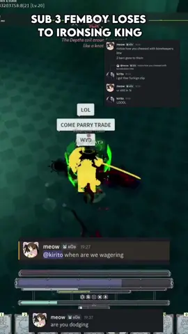 dont ever speak to me like that again sub 3 #deepwoken #deepwokenroblox #like #follow #gank 