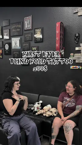 First ever blind fold tattoo! #fypforyou #tattoos #blindfoldtattoo  #mesatattoos 
