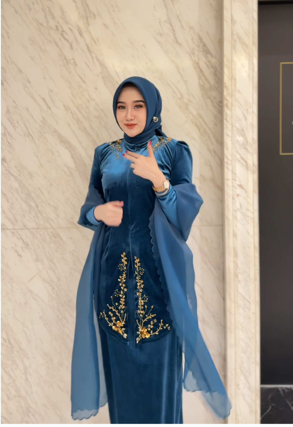 Cocok ga siii one set ini buat outfit lebaran??? #foryou #berandafypシ #outfitlebaran #lebaran #dresslebaran 