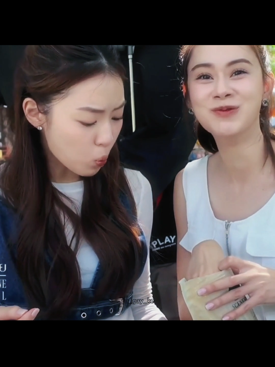 Foodie couple 🍞🍗🫔🥘🍲🍔🍖🥓🫔🧇🌭🌯 #MySafeZoneSeries #LenaMiu  #ลีน่าหมิว