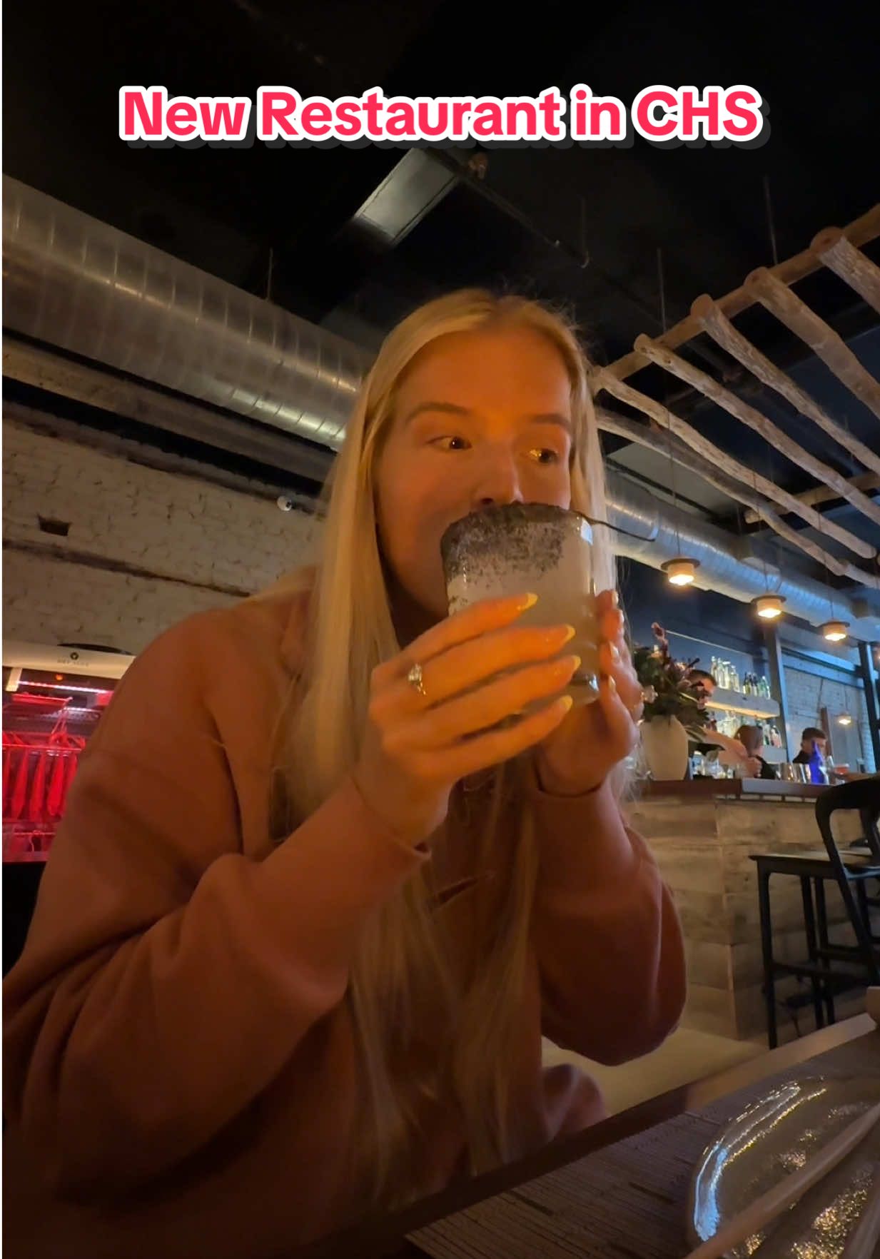 like of course Gage & I would stumble upon a gorg new chic restaurant in our tennis shoes & sweats LOL!!! Fabulous experience😍 #charlestonrestaurants #kayleeandgage #kingstreet #shokudôcharleston #eatwithme