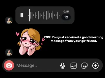 Your morning instantly gets better when this is the first thing you see. #fyp #pov #girlfriend #trending #fypp 